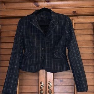 Express Design Studio Gray Blazer Jacket Size 2